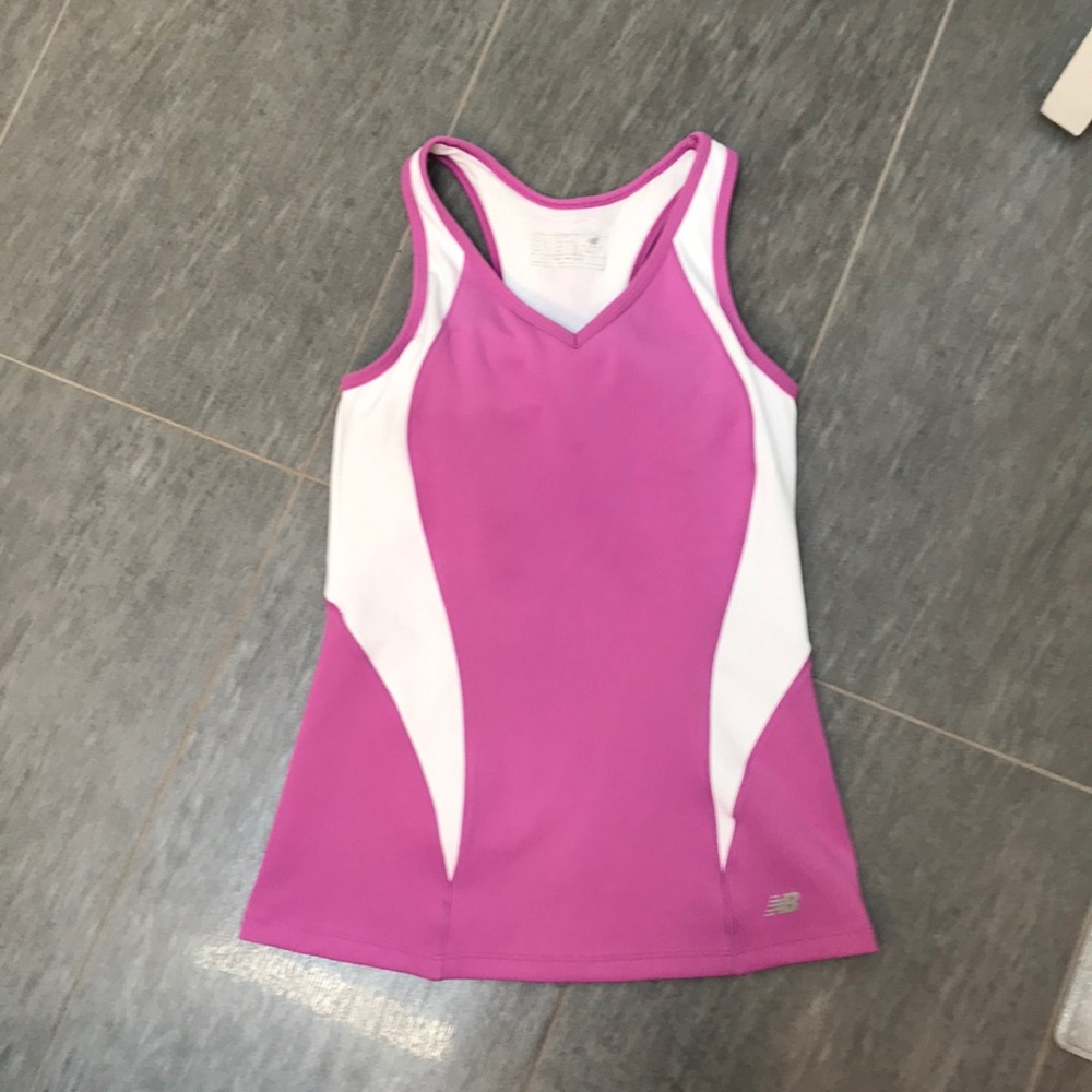 New balance pink athletic top